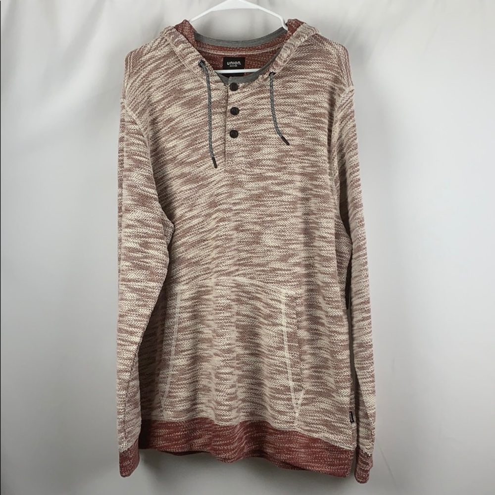 UNION Mens Hooded Sweater